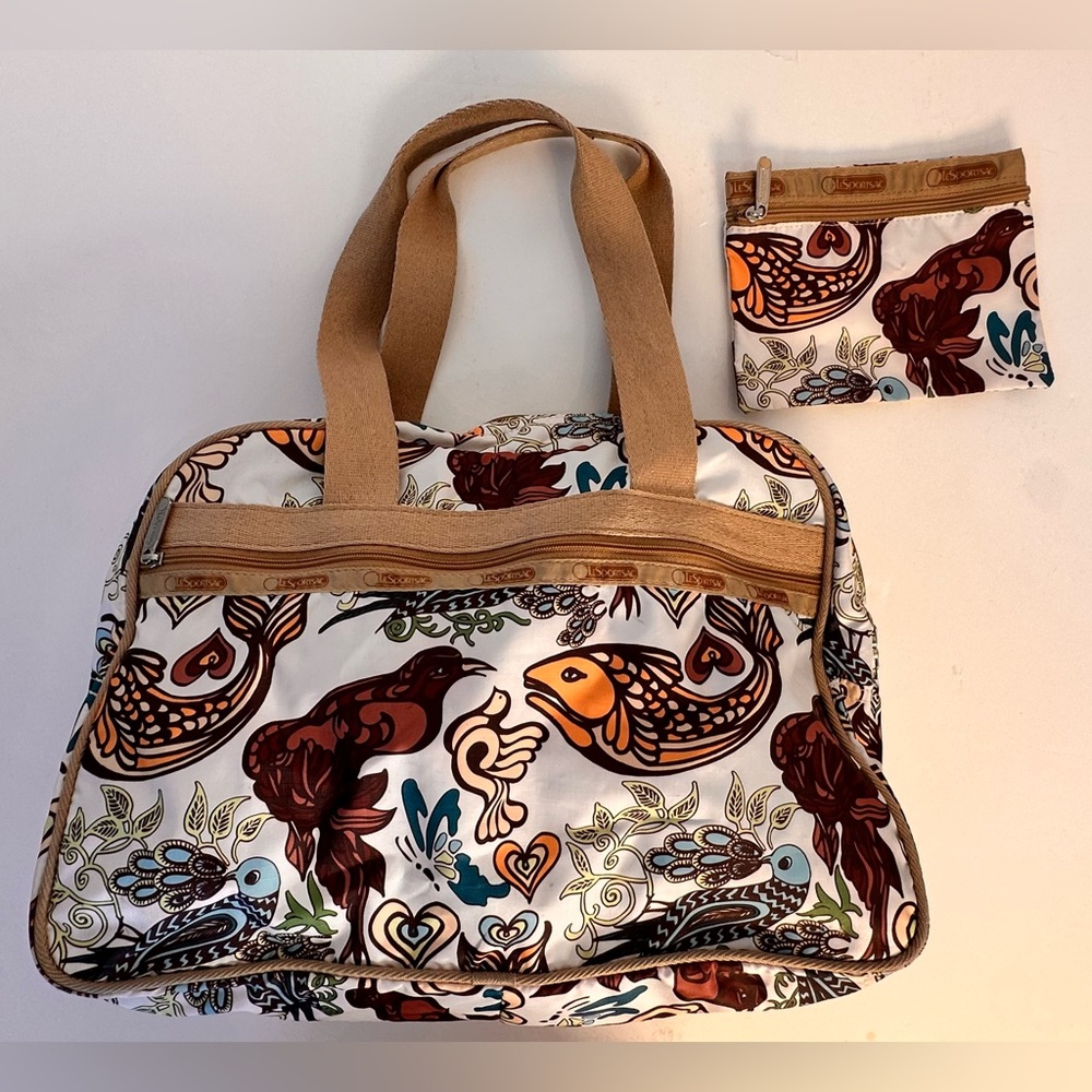 Lesportsac Medium Overnight Tote Travel Bag